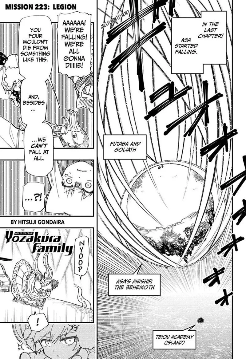 Mission: Yozakura Family Chapter 223 page 1