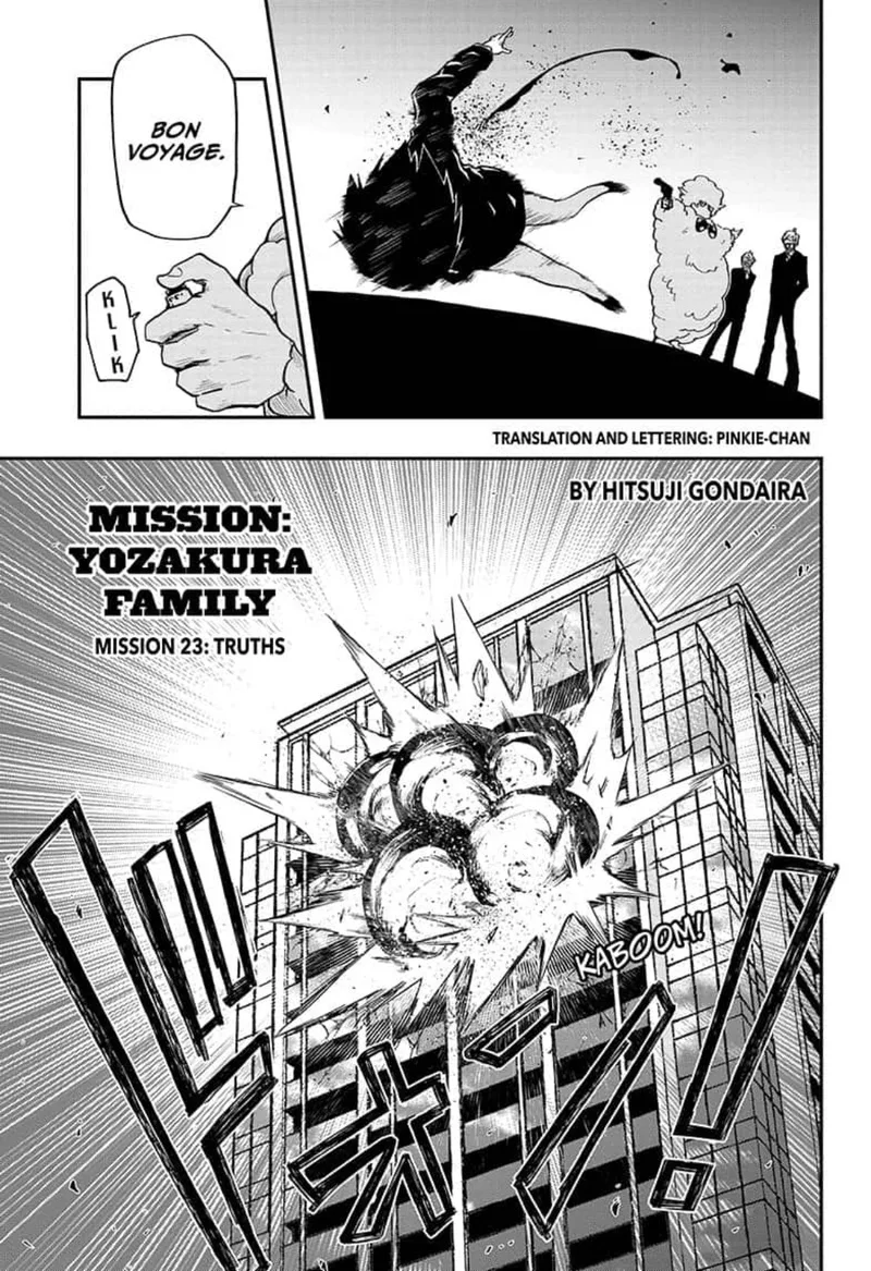 Mission: Yozakura Family Chapter 23 page 1