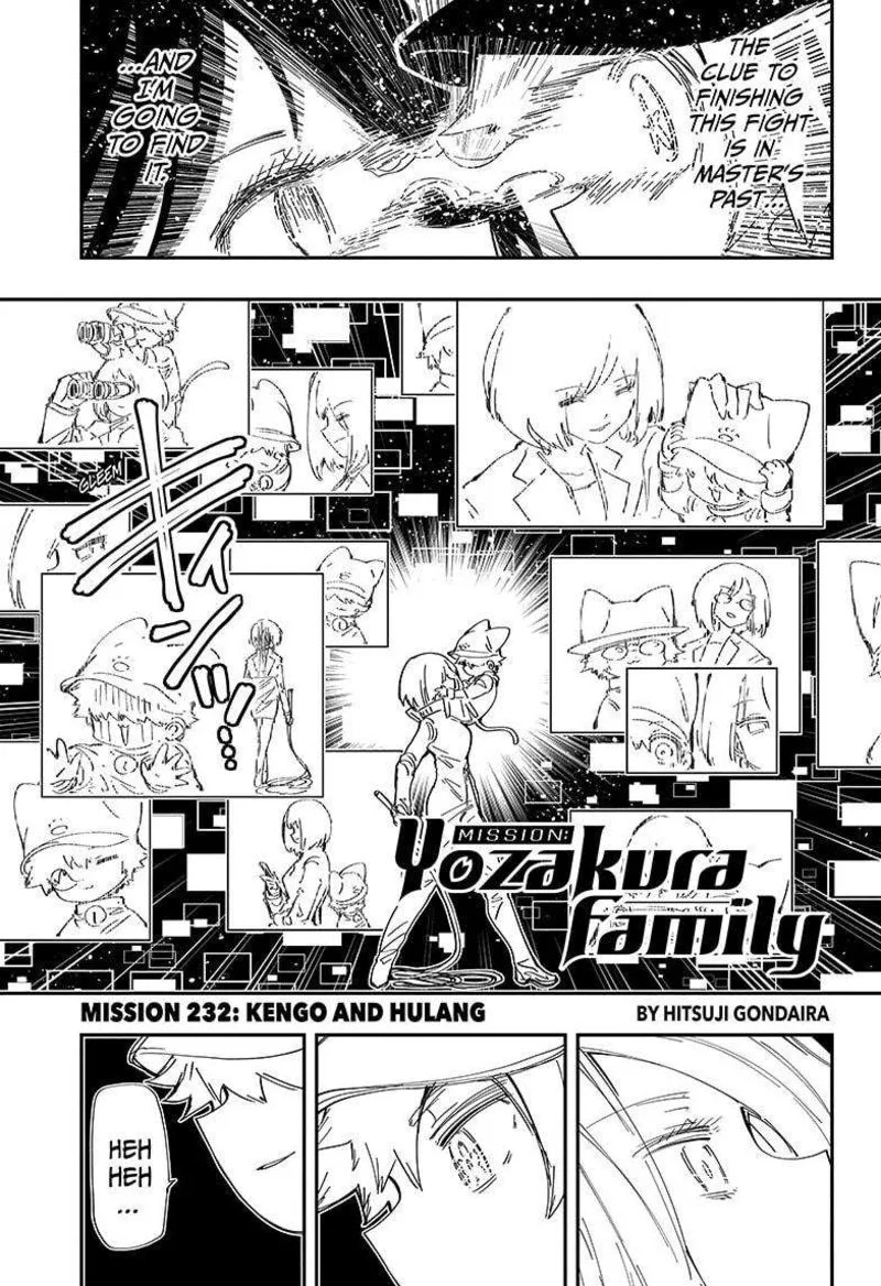 Mission: Yozakura Family Chapter 232 page 1