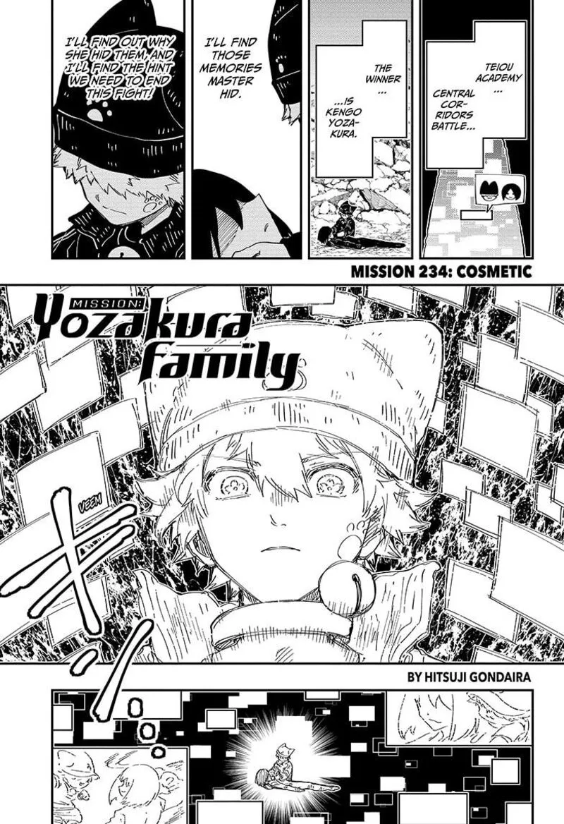 Mission: Yozakura Family Chapter 234 page 1