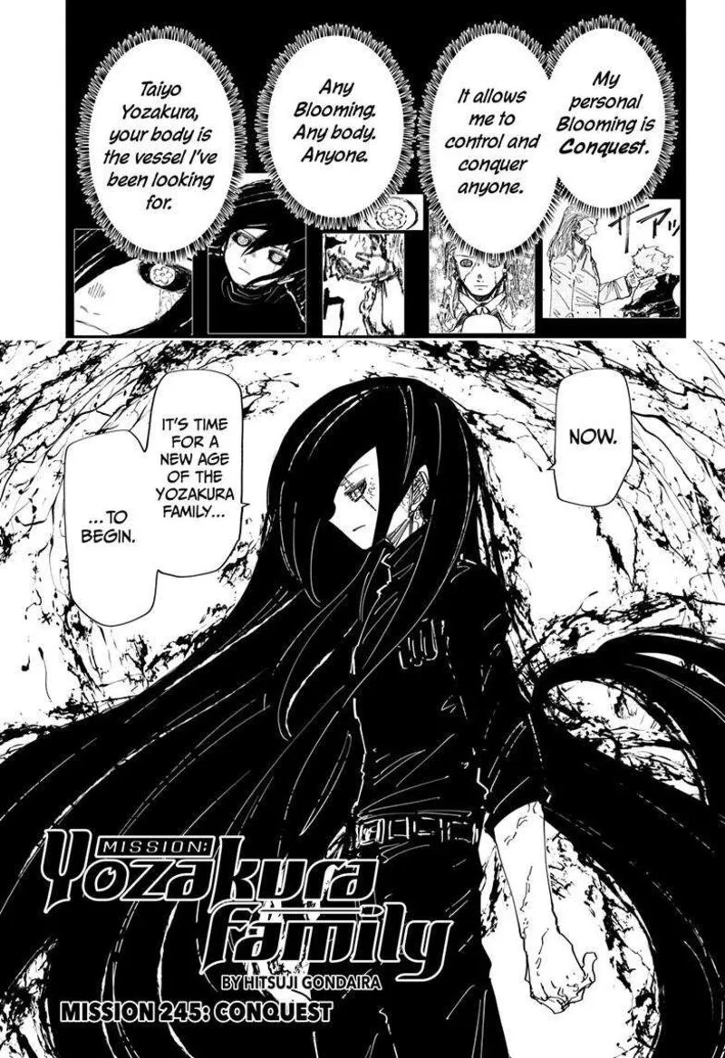 Mission: Yozakura Family Chapter 245 page 2