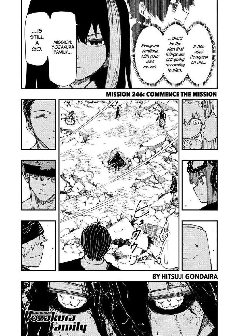 Mission: Yozakura Family Chapter 246 page 2