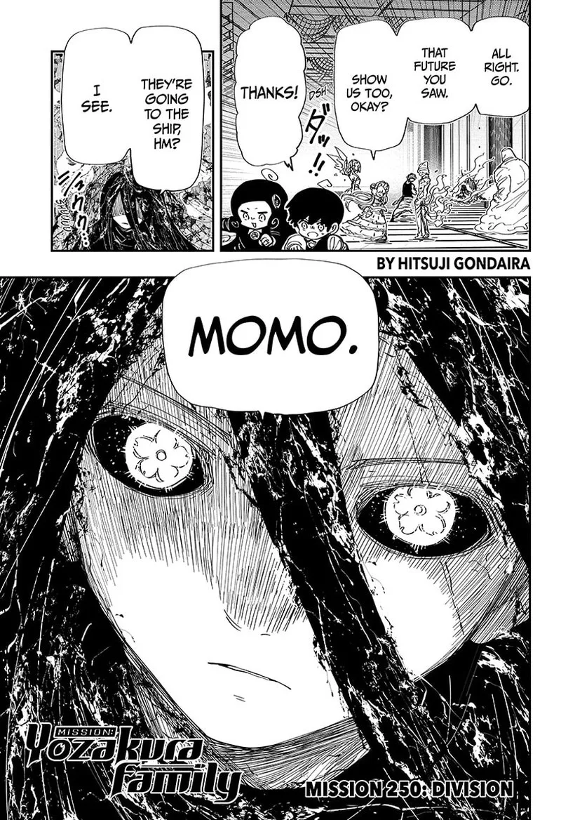Mission: Yozakura Family Chapter 250 page 1