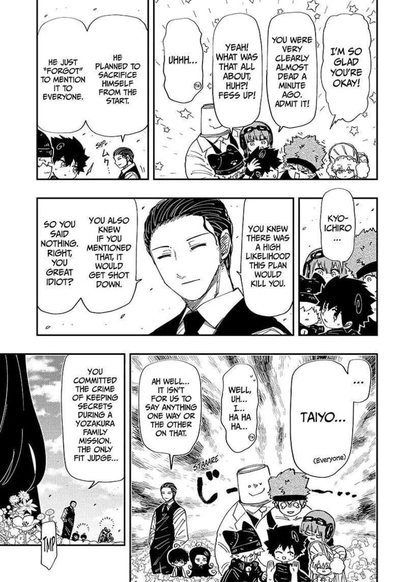 Mission: Yozakura Family Chapter 255 page 15