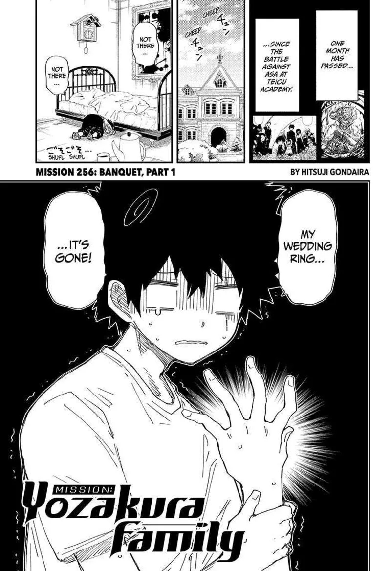 Mission: Yozakura Family Chapter 256 page 1