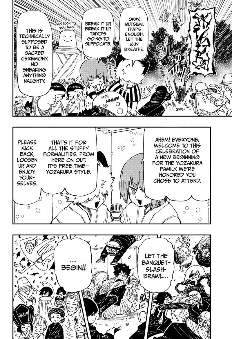 Mission: Yozakura Family Chapter 257 page 18