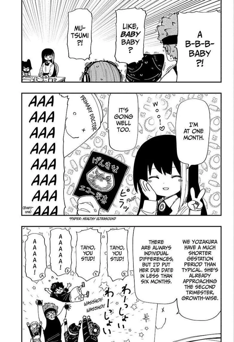 Mission: Yozakura Family Chapter 258 page 17