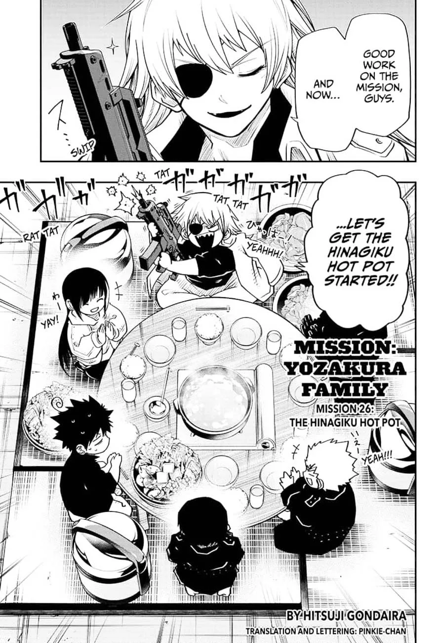 Mission: Yozakura Family Chapter 26 page 1