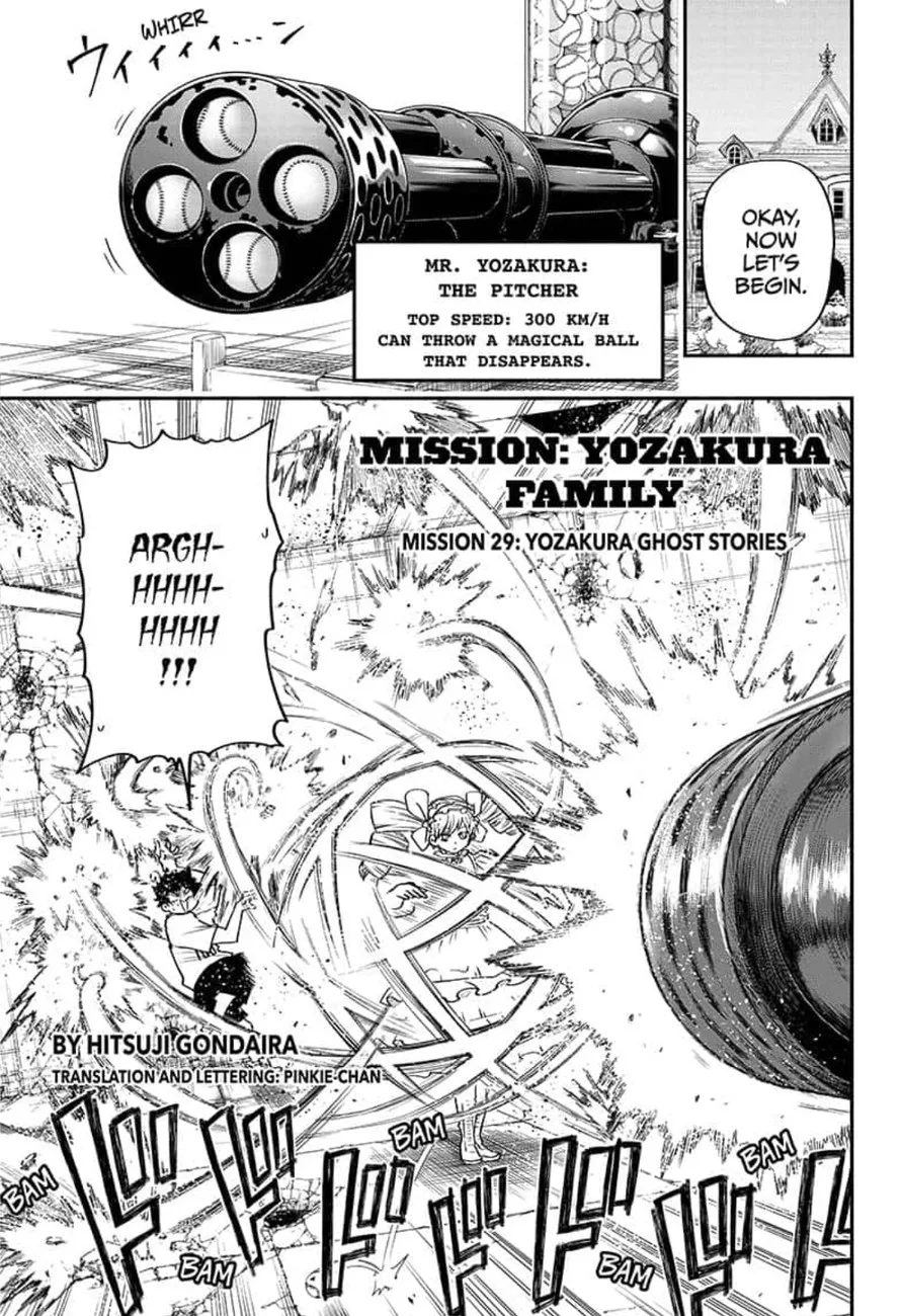 Mission: Yozakura Family Chapter 29 page 1