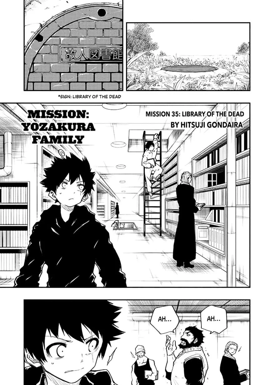 Mission: Yozakura Family Chapter 35 page 1