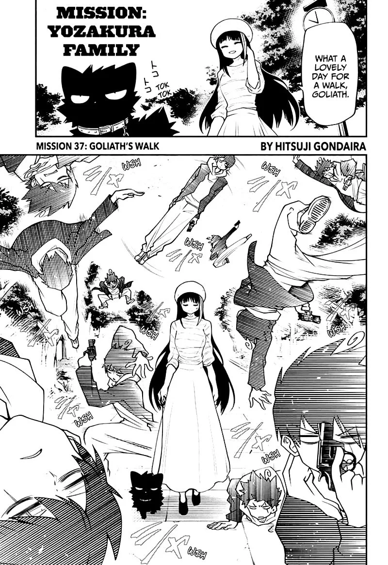 Mission: Yozakura Family Chapter 37 page 1