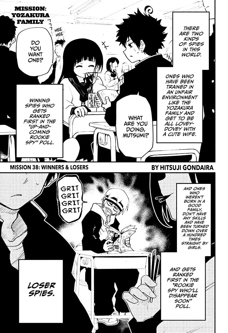 Mission: Yozakura Family Chapter 38 page 1