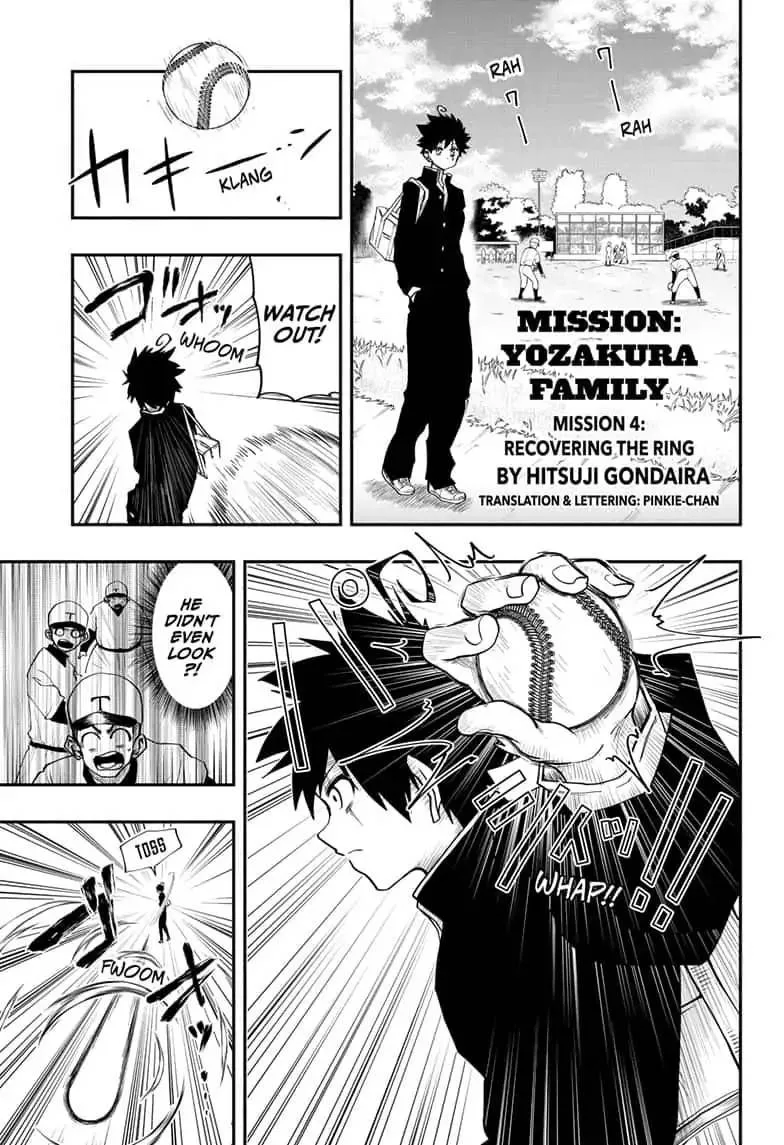 Mission: Yozakura Family Chapter 4 page 1