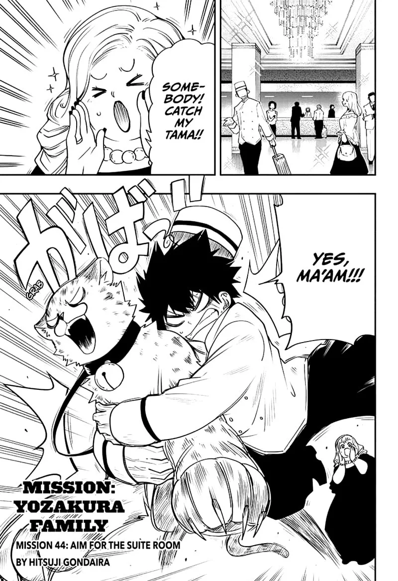 Mission: Yozakura Family Chapter 44 page 1