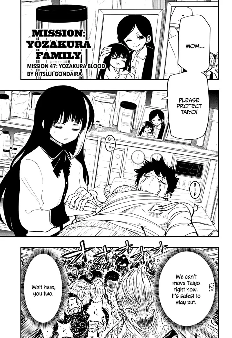 Mission: Yozakura Family Chapter 47 page 1