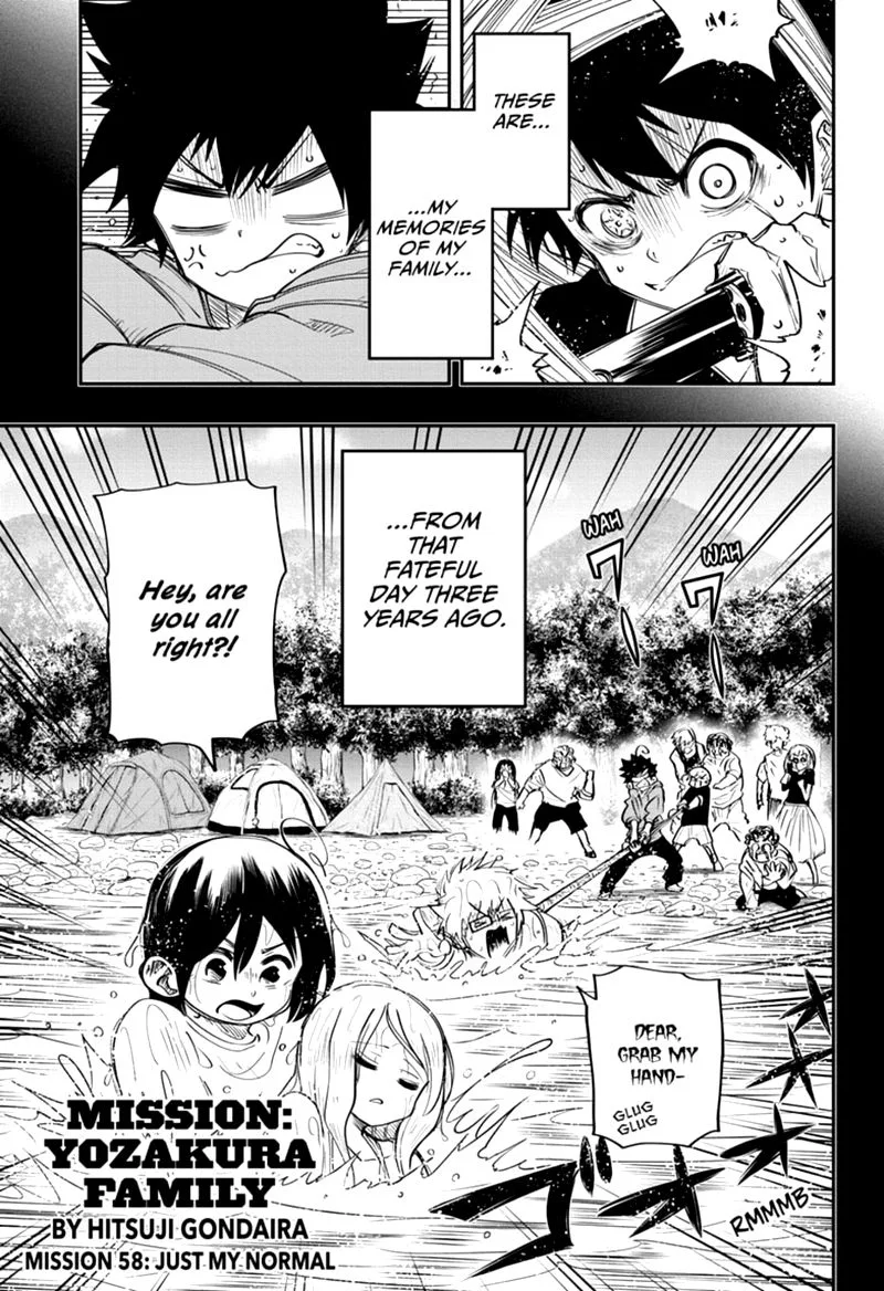 Mission: Yozakura Family Chapter 58 page 1