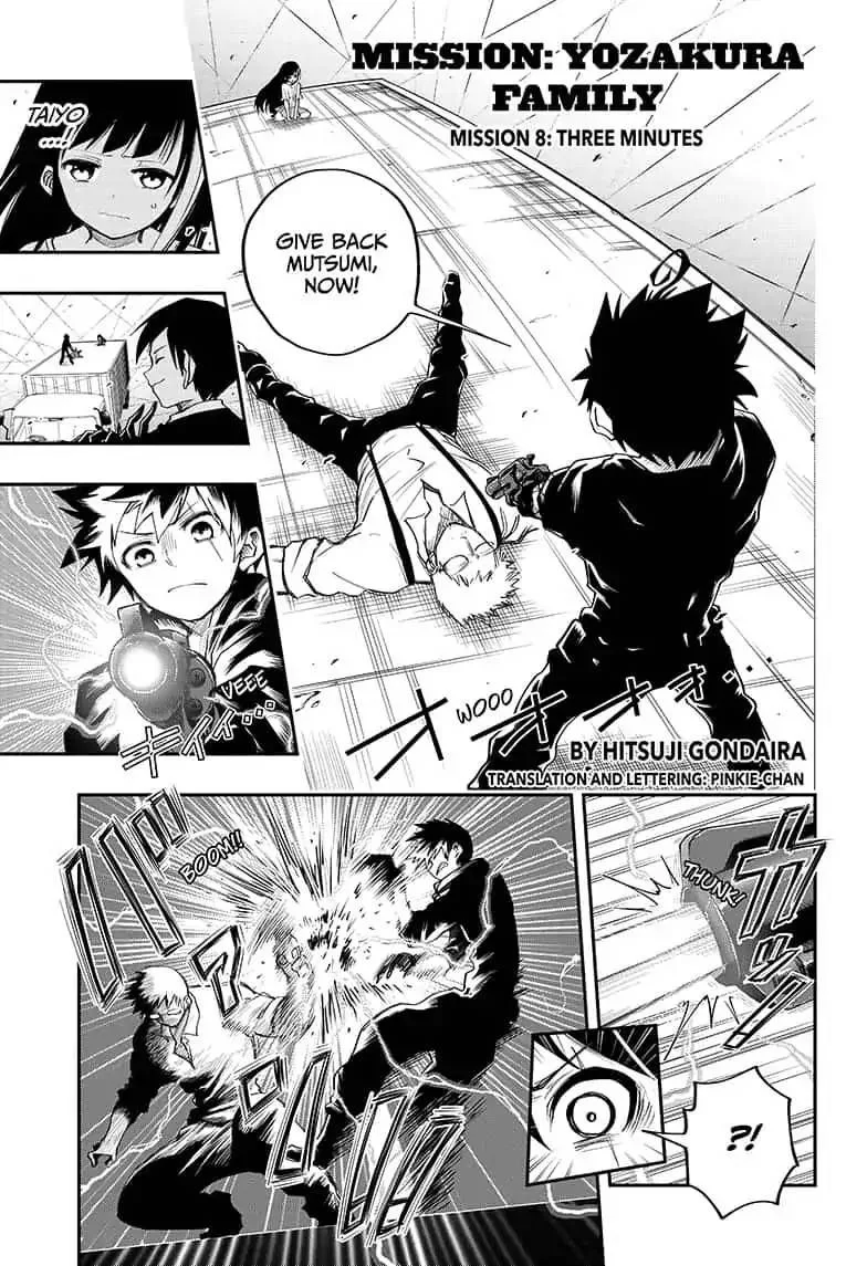 Mission: Yozakura Family Chapter 8 page 1