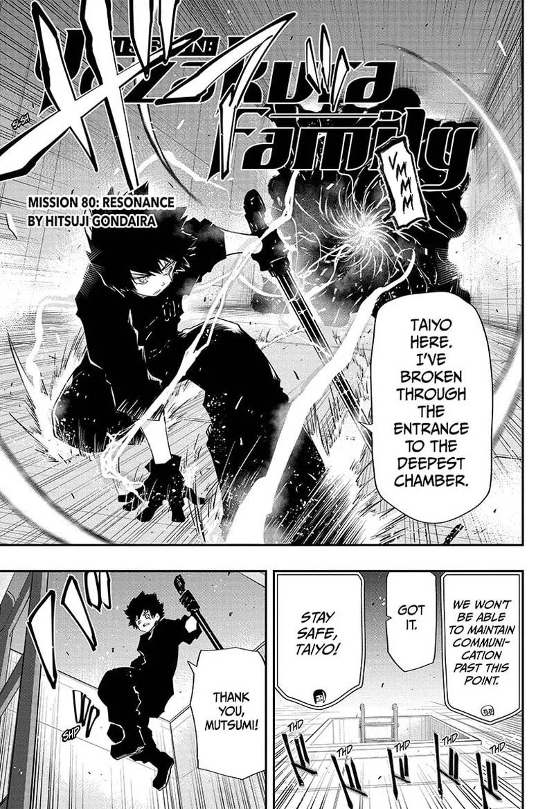 Mission: Yozakura Family Chapter 80 page 1
