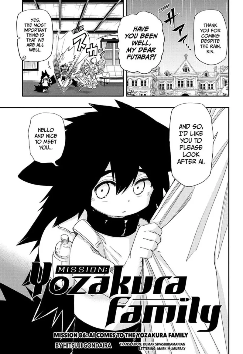 Mission: Yozakura Family Chapter 86 page 1