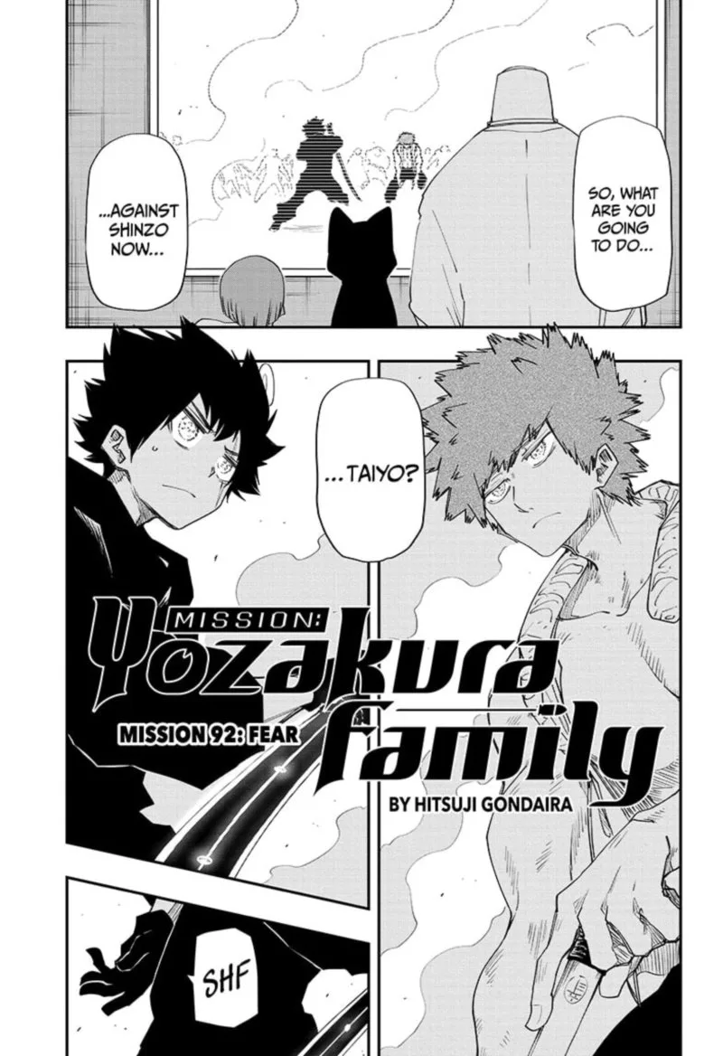 Mission: Yozakura Family Chapter 92 page 1