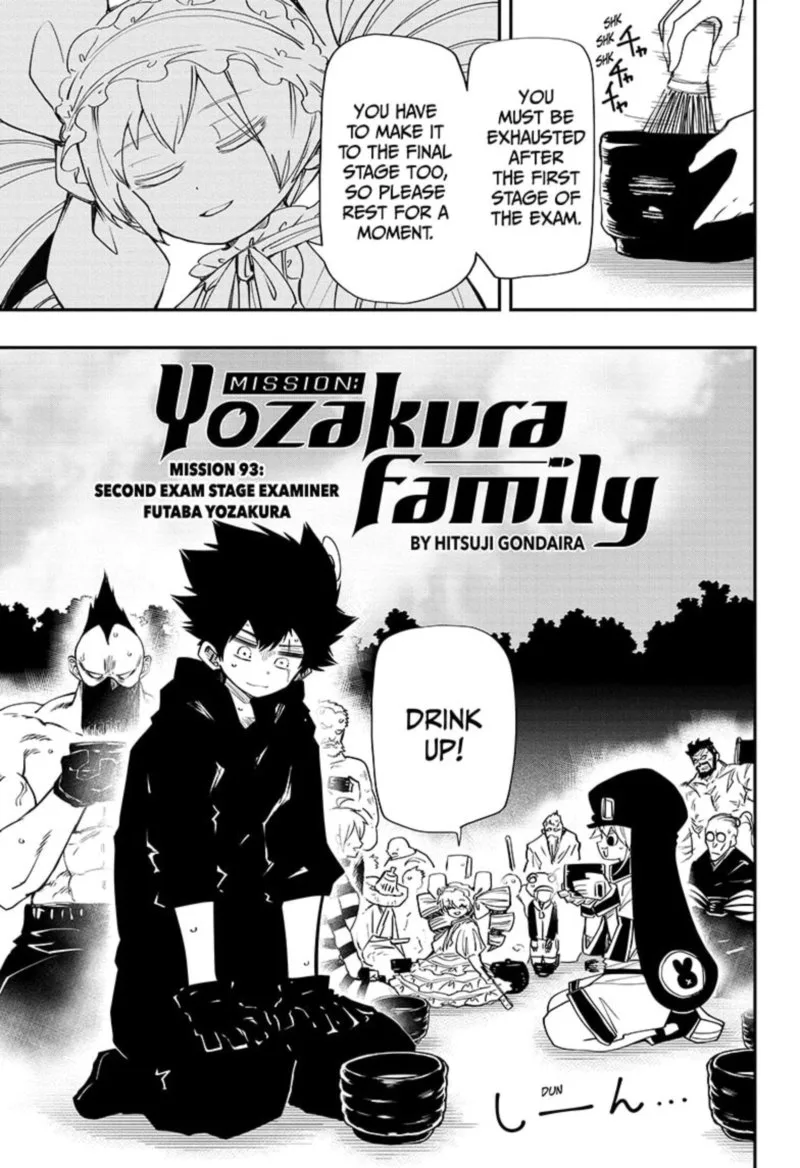 Mission: Yozakura Family Chapter 93 page 1