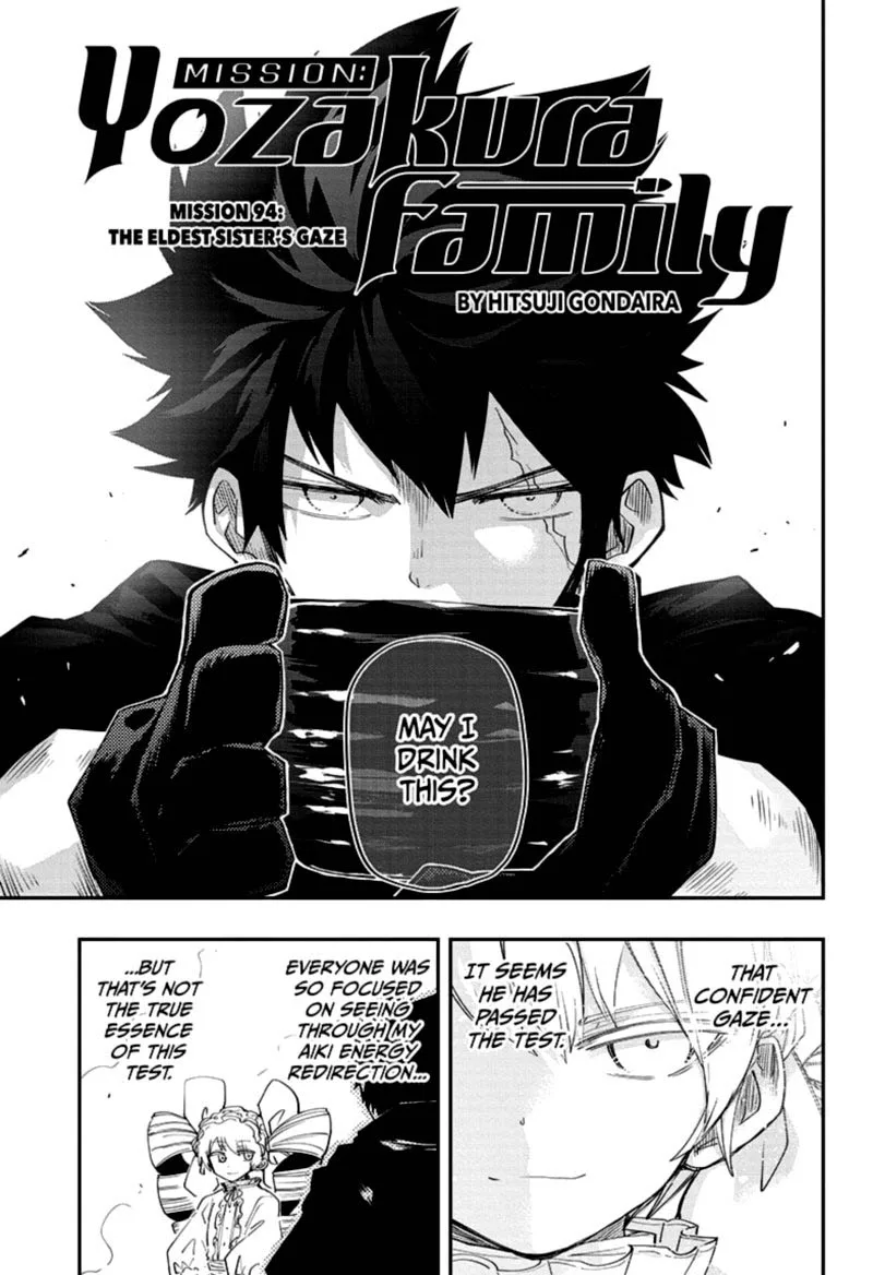 Mission: Yozakura Family Chapter 94 page 1