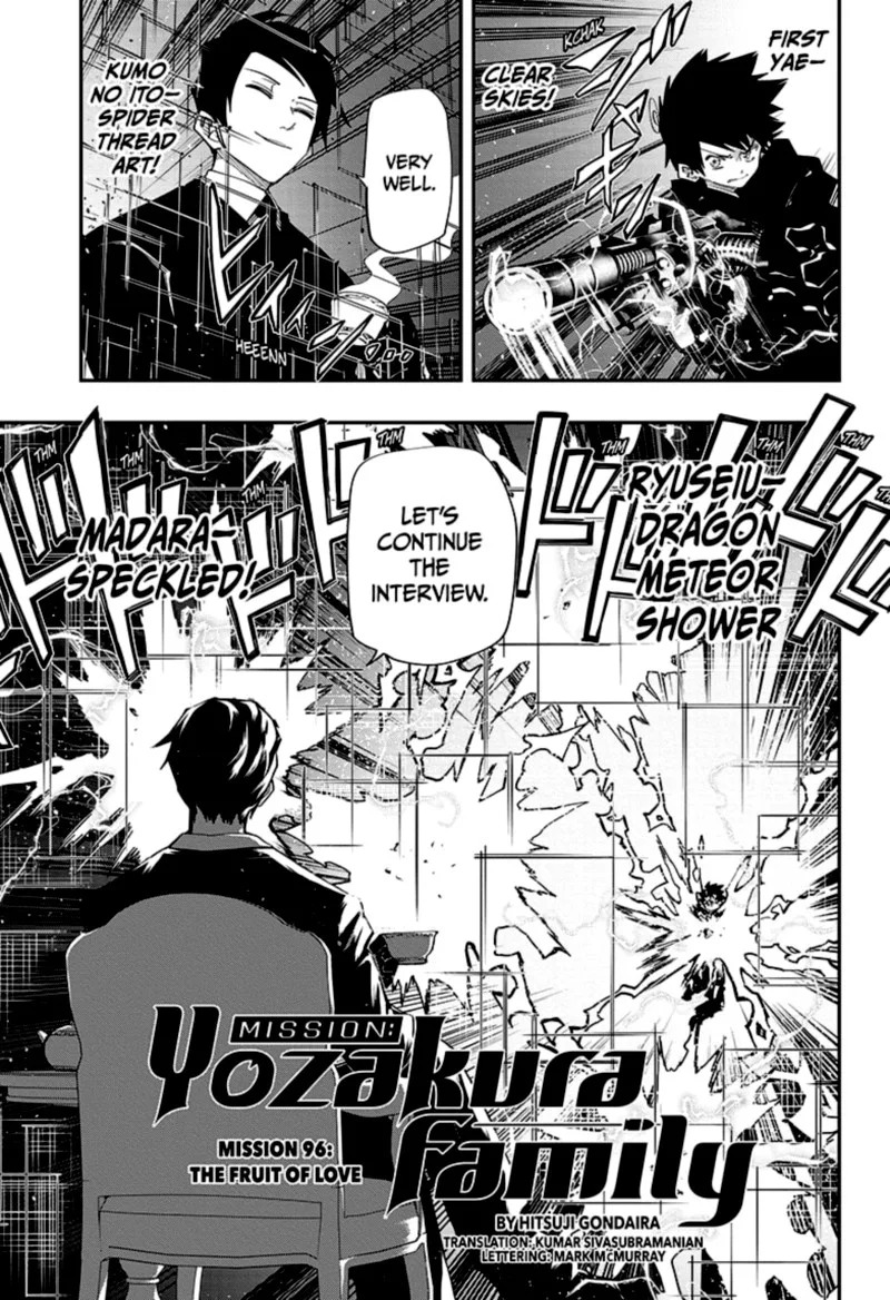 Mission: Yozakura Family Chapter 96 page 1