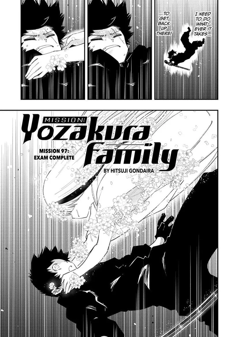 Mission: Yozakura Family Chapter 97 page 1