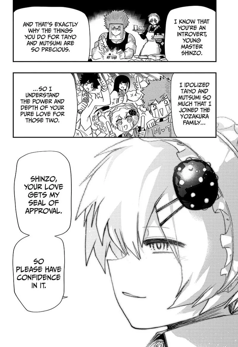 Mission: Yozakura Family Chapter 98 page 14