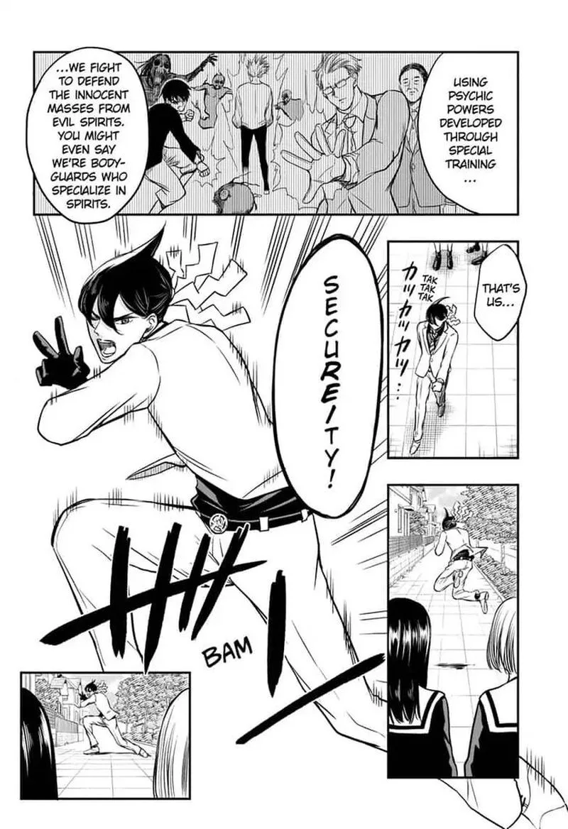 Mitama Security: Spirit Busters Chapter 1 page 8