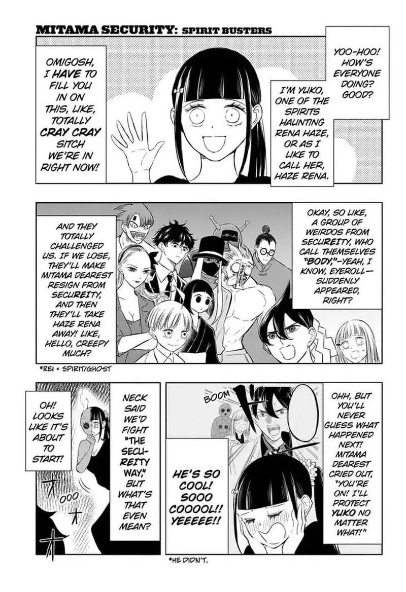 Mitama Security: Spirit Busters Chapter 18 page 1