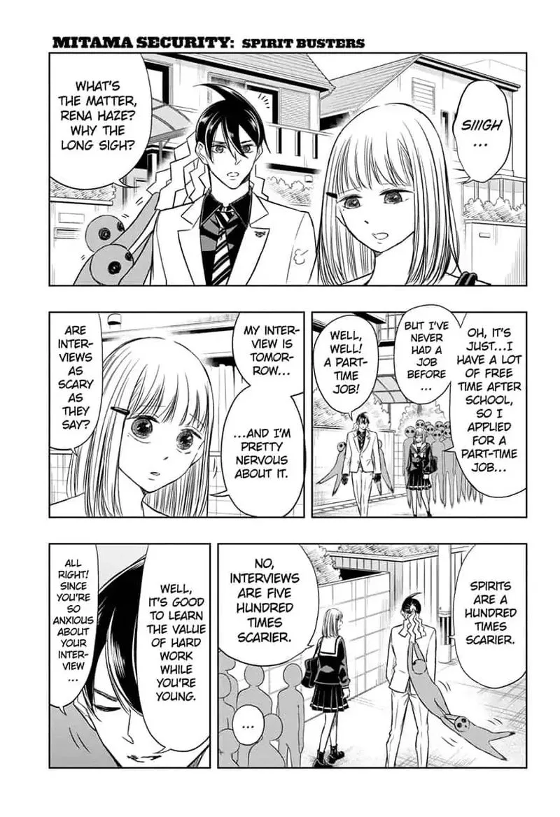 Mitama Security: Spirit Busters Chapter 26 page 1