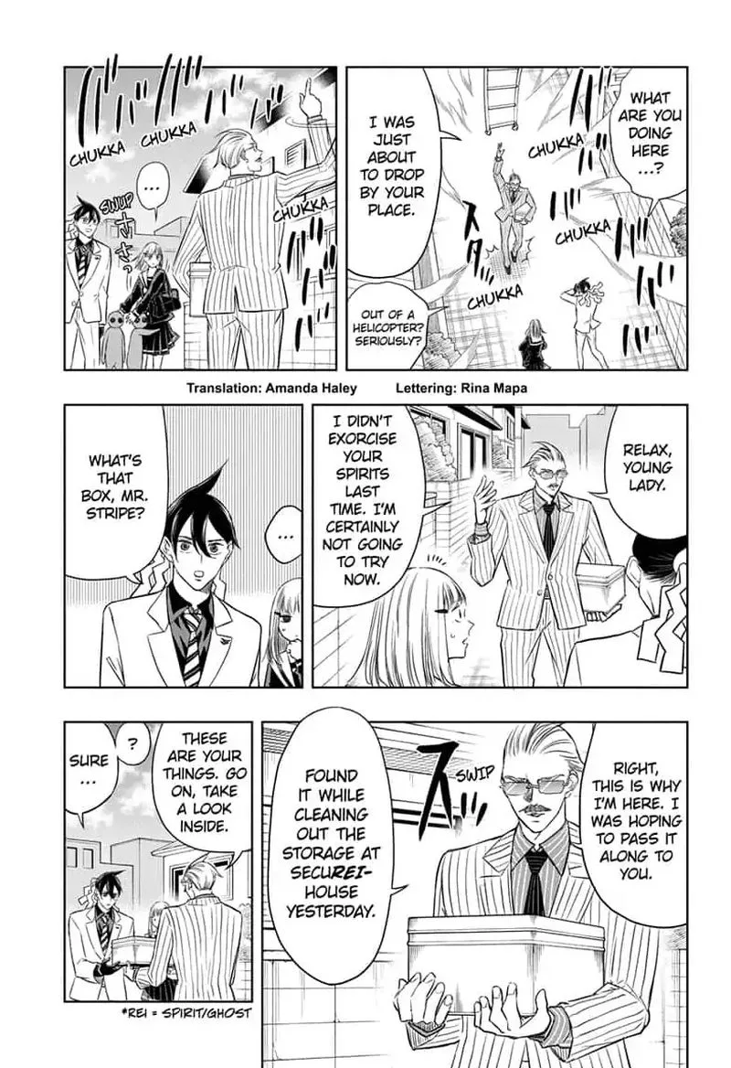 Mitama Security: Spirit Busters Chapter 28 page 3