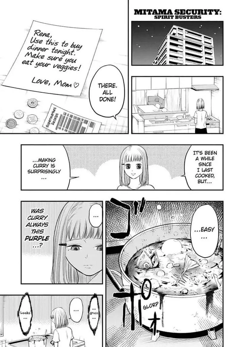 Mitama Security: Spirit Busters Chapter 3 page 1