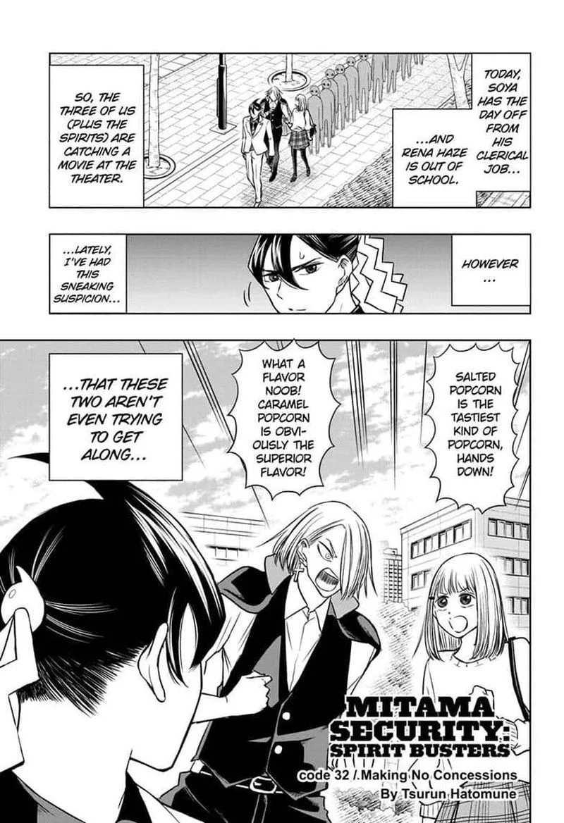 Mitama Security: Spirit Busters Chapter 32 page 1