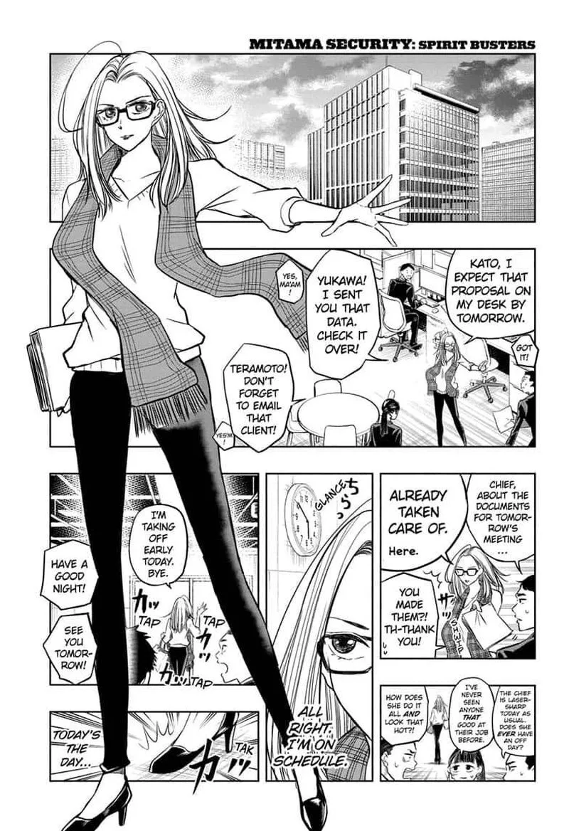 Mitama Security: Spirit Busters Chapter 34 page 1