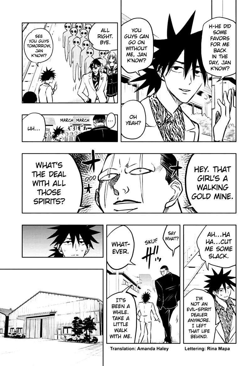Mitama Security: Spirit Busters Chapter 35 page 3
