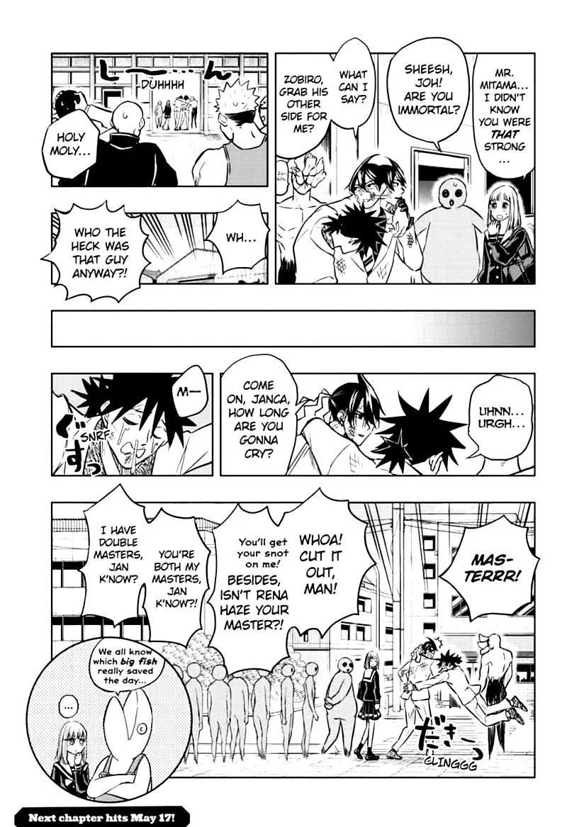 Mitama Security: Spirit Busters Chapter 35 page 17