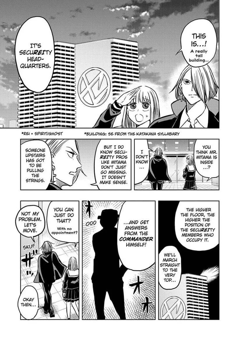 Mitama Security: Spirit Busters Chapter 38 page 1