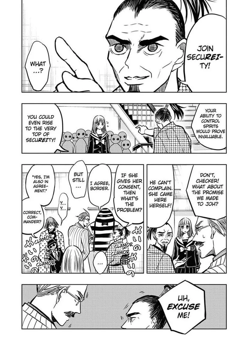 Mitama Security: Spirit Busters Chapter 38 page 15