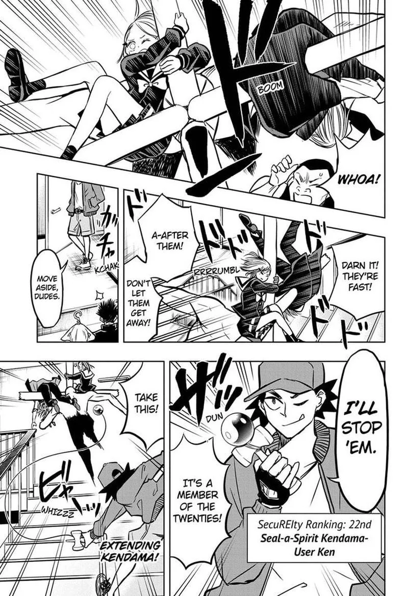 Mitama Security: Spirit Busters Chapter 38 page 9