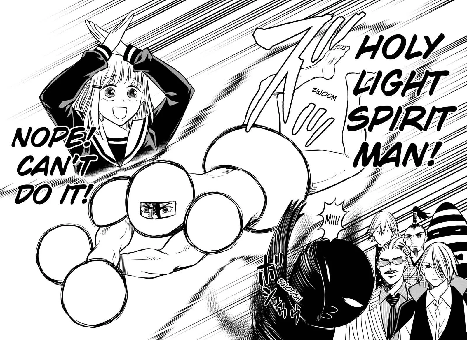 Mitama Security: Spirit Busters Chapter 40 page 15