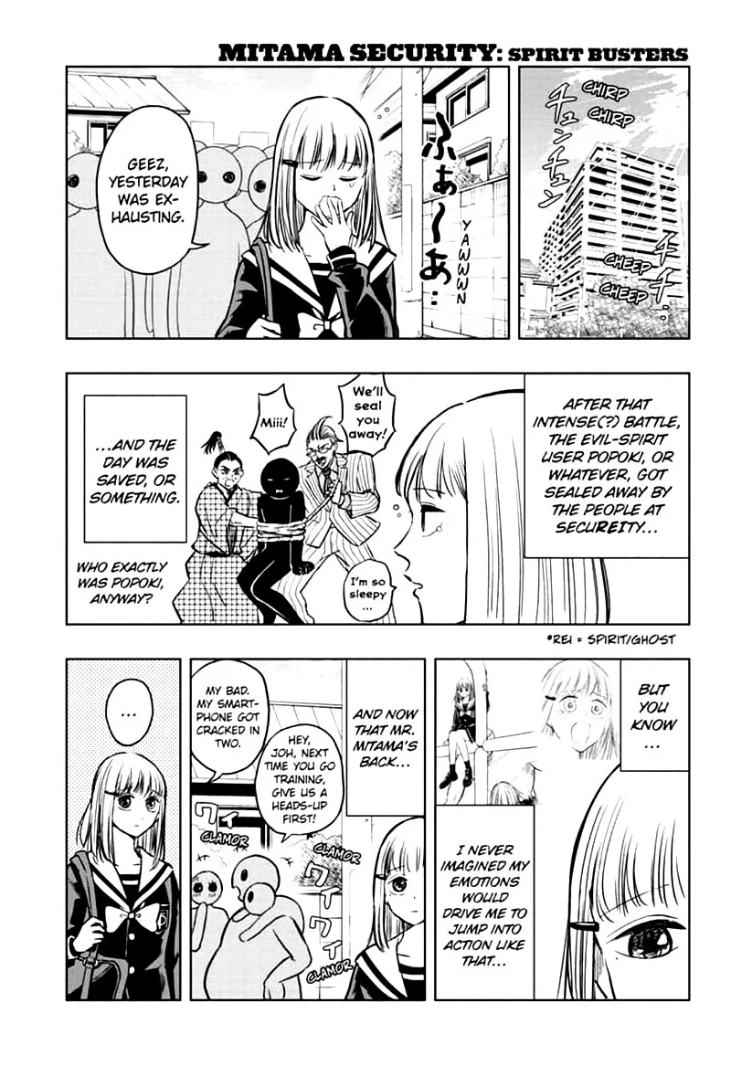 Mitama Security: Spirit Busters Chapter 41 page 1