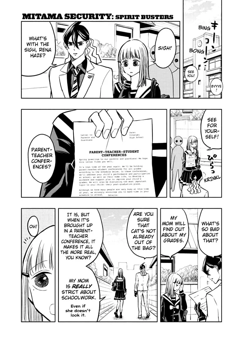 Mitama Security: Spirit Busters Chapter 43 page 1