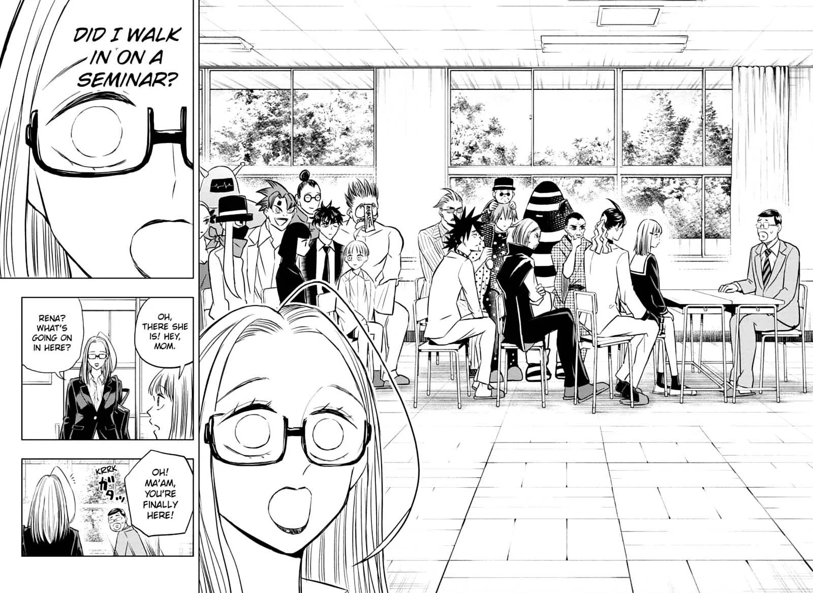 Mitama Security: Spirit Busters Chapter 43 page 14