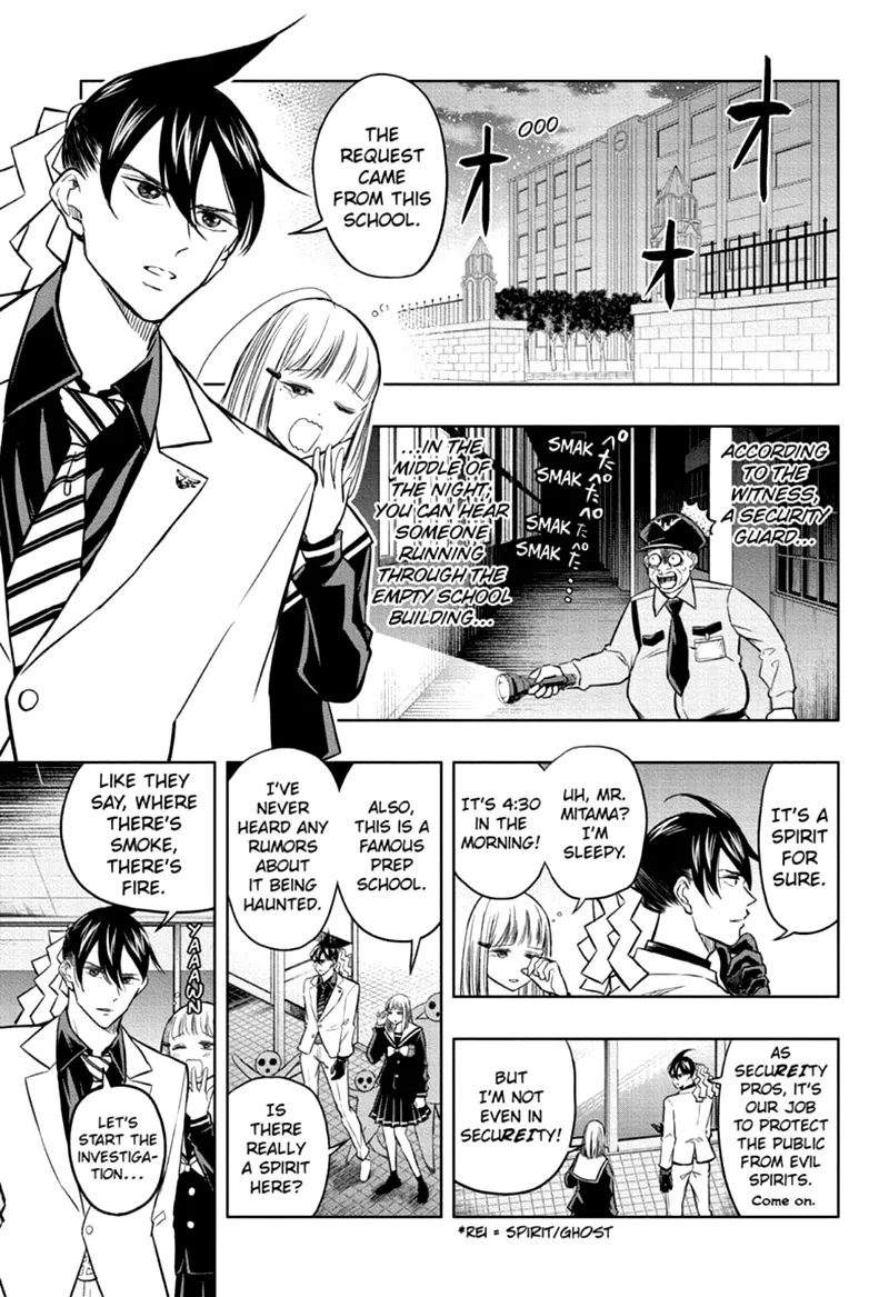 Mitama Security: Spirit Busters Chapter 47 page 17