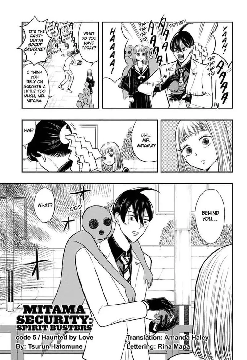 Mitama Security: Spirit Busters Chapter 5 page 1