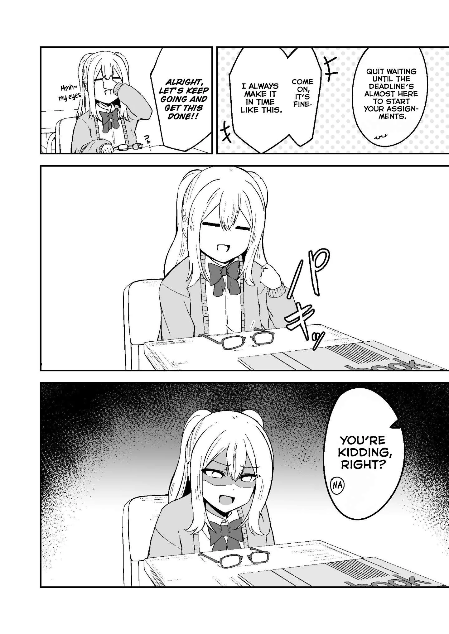 Mitame to Urahara Chapter 9 page 4