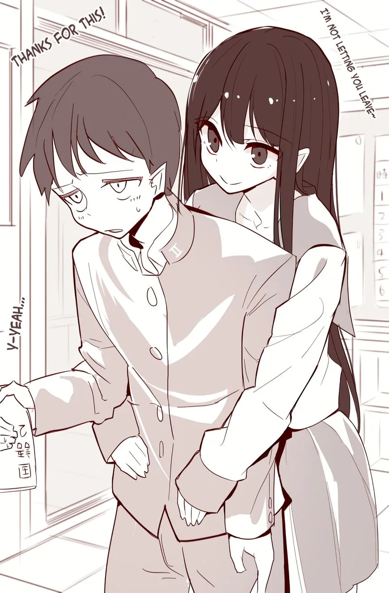 Mitsuishi-san is Being Weird This Year Chapter 1 page 1