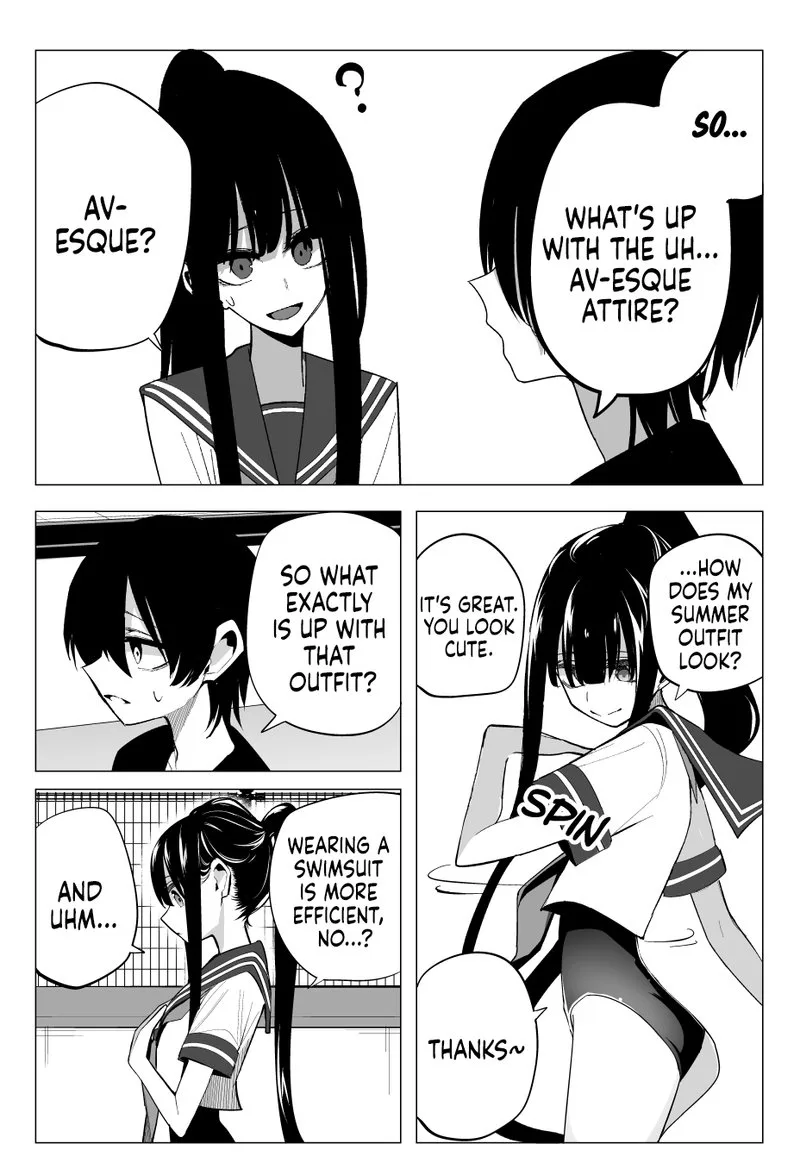 Mitsuishi-san is Being Weird This Year Chapter 20 page 4